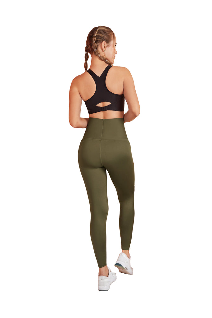 Calza Leggins Colombiana con Fajon Control Abdomen