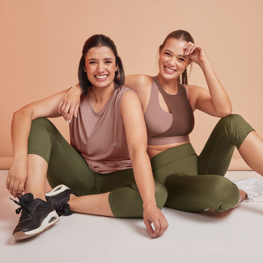 Comprar Calza Leggins Deportiva 3/4 Color Verde