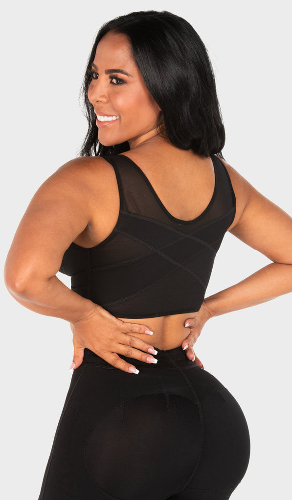 Sostén Posoperatorio Negro Ref. B-00202 MyD PaoPink