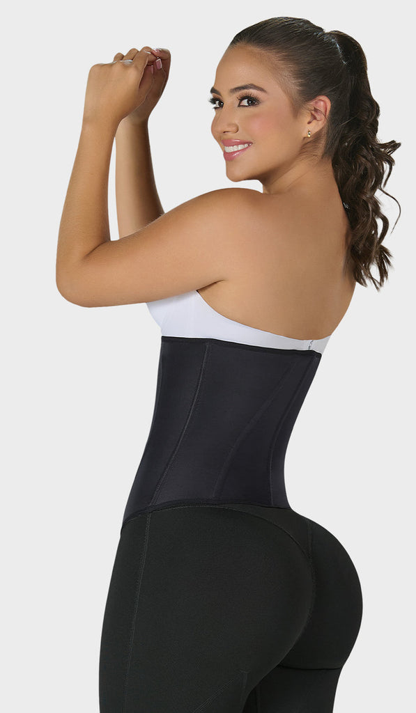 Faja Corset Deportiva de Látex MyD Ref. FNL-0557 / C15457 – Control Fit Strapless 100% Látex Natural con envio a regiones