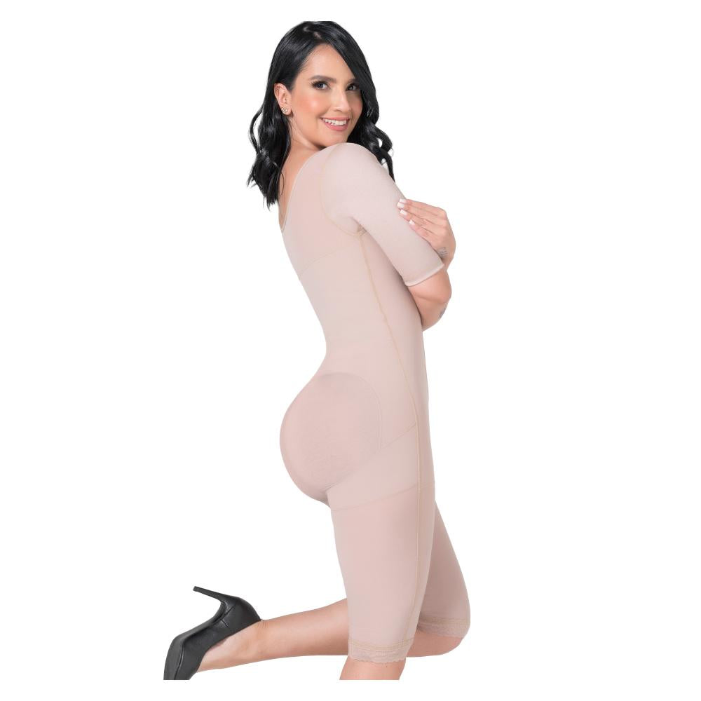 Faja Larga Con Sostén y Mangas Alta Compresión 023701 Fajitex Chile, compra online con envío a todo el país