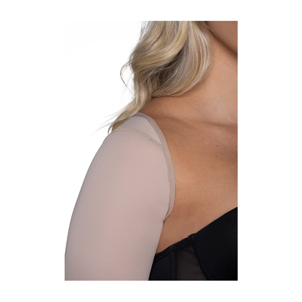 Faja Para Brazos PaoPink. Evita que tus brazos se vean flácidos con el efecto murciélago