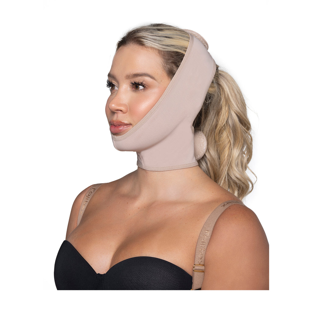PaoPink presenta su mentonera postquirúrgica especializada, ideal para procedimientos como bichectomía, mentoplastía, cervicoplastía y liposucción de papada