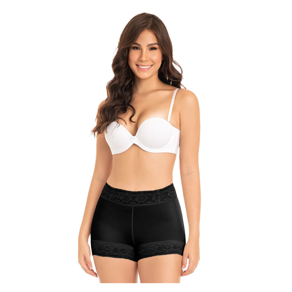 Calzón Negro Faja Colombiano Levantacola S-0211 MyD PaoPink Chile