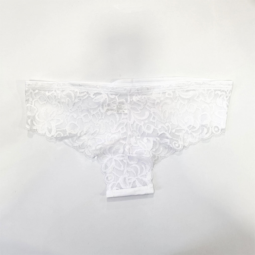 Pantaleta Tiro Bajo en Encaje con transperencia en la parte posterior colombiana en Chile