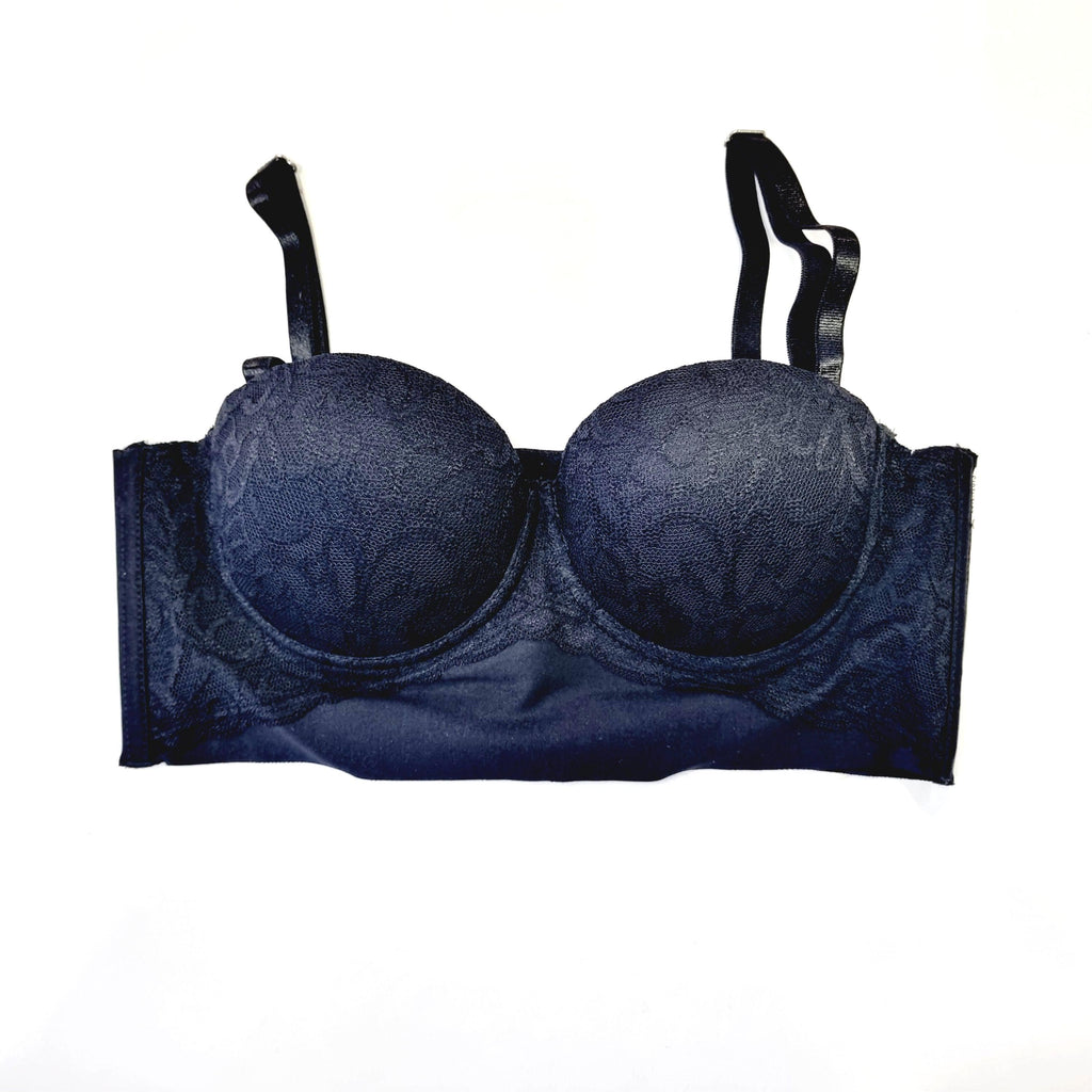 ¡Descubre el Sostén Strapless sin Costuras en PAOPINK, la elección perfecta para cada ocasión, con soporte y comodidad inigualables! color negro