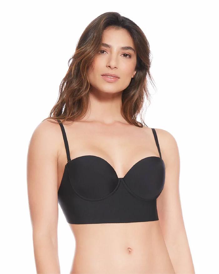comprar Sostén en microfibra espalda strapless profunda hecho en Colombia