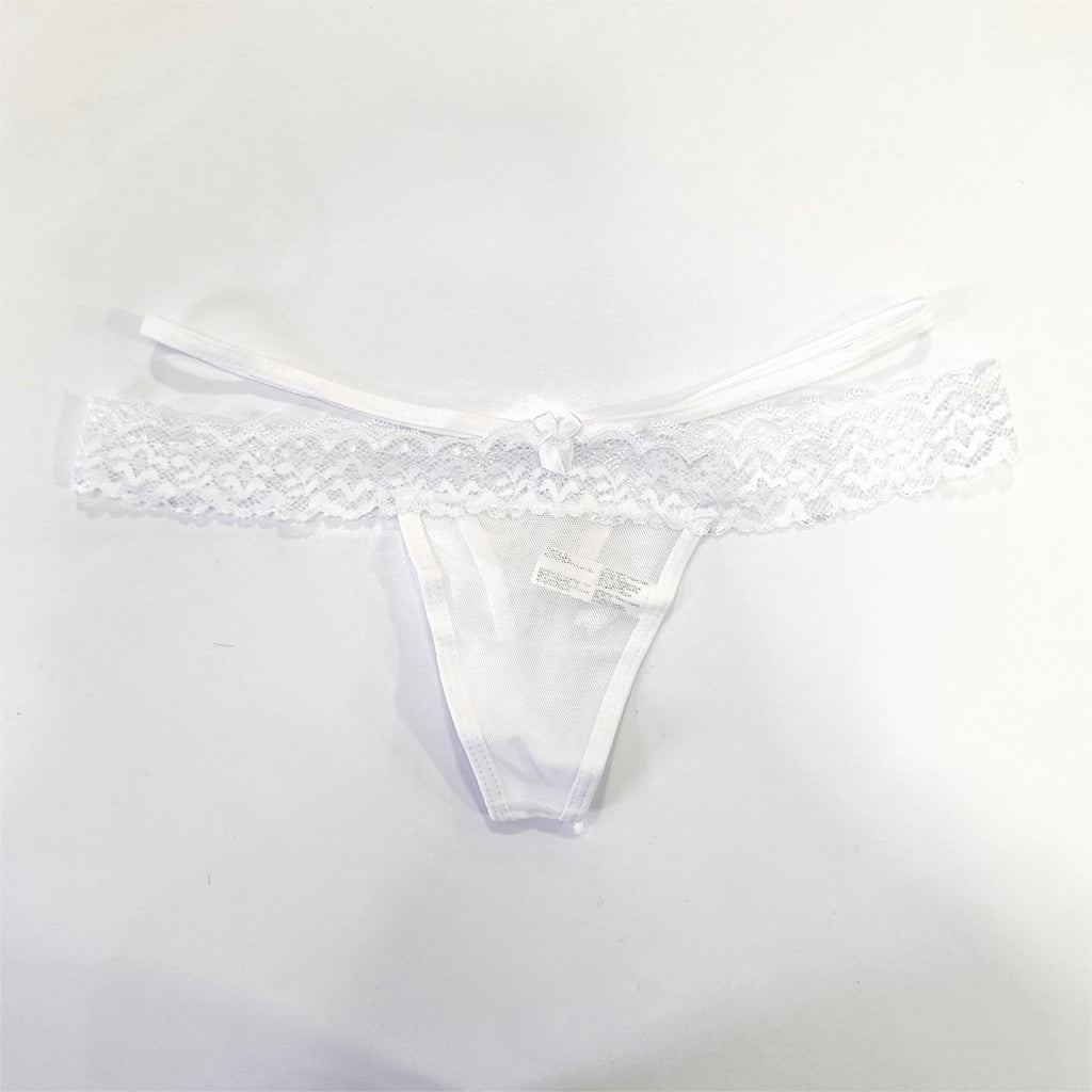 Colaless colombiano sensual tull y encaje color blanco