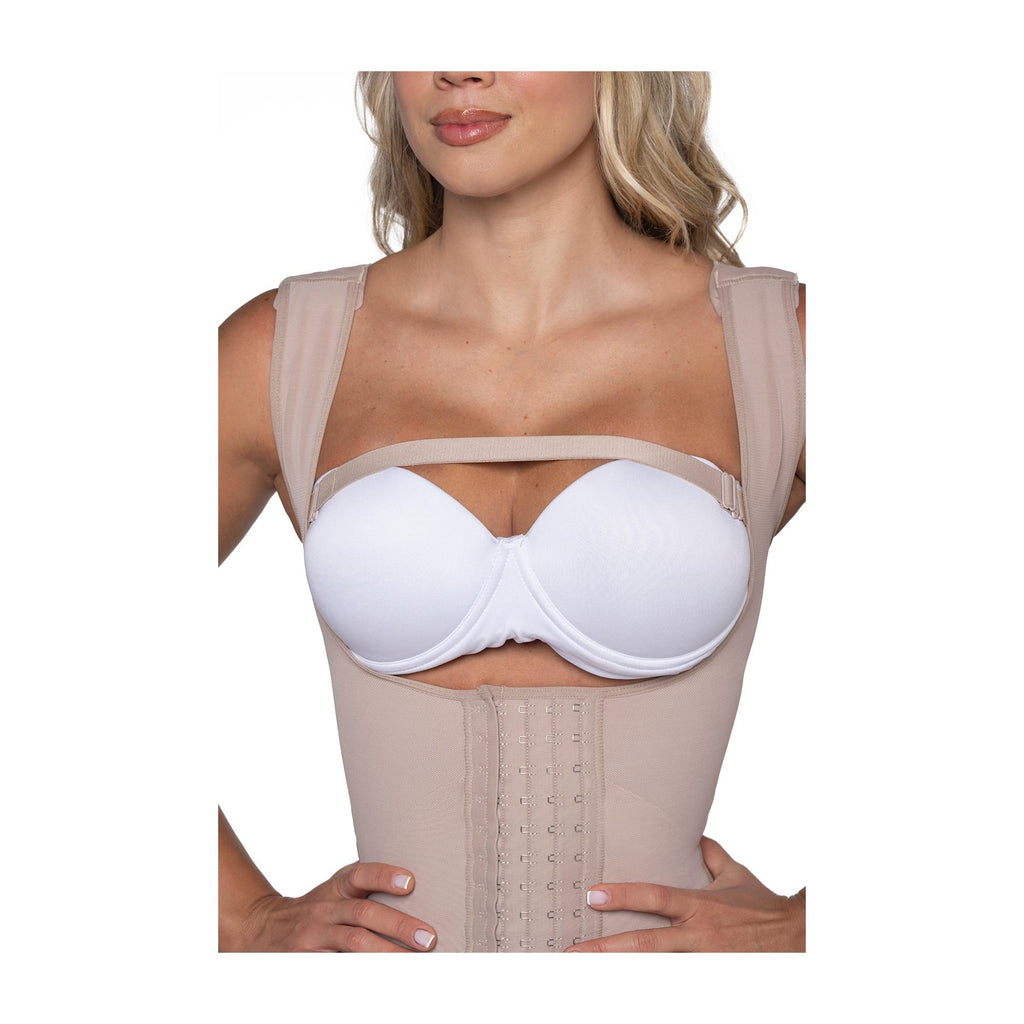 Faja 100% Colombiana Reloj de Arena,   4 Hileras de Broches con Bretel Grueso Fajas PaoPink Chile, referencia: PP022926 y compresión alta