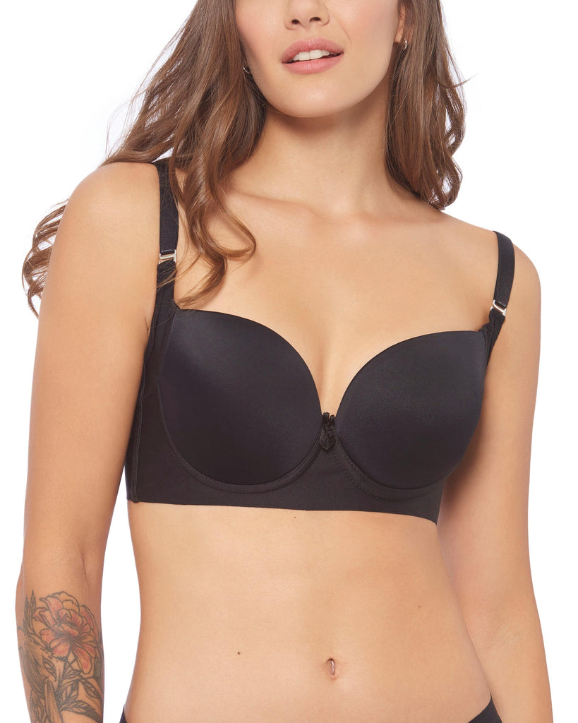 ¡Descubre el Sostén Strapless con Realce y Control en la Base de PAOPINK, el secreto para un look impecable y cómodo!