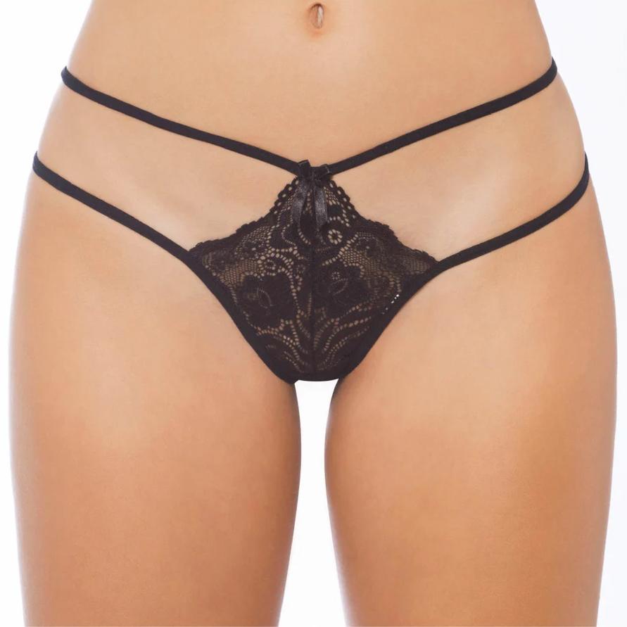 Colaless negro sensual en encaje colombiano 