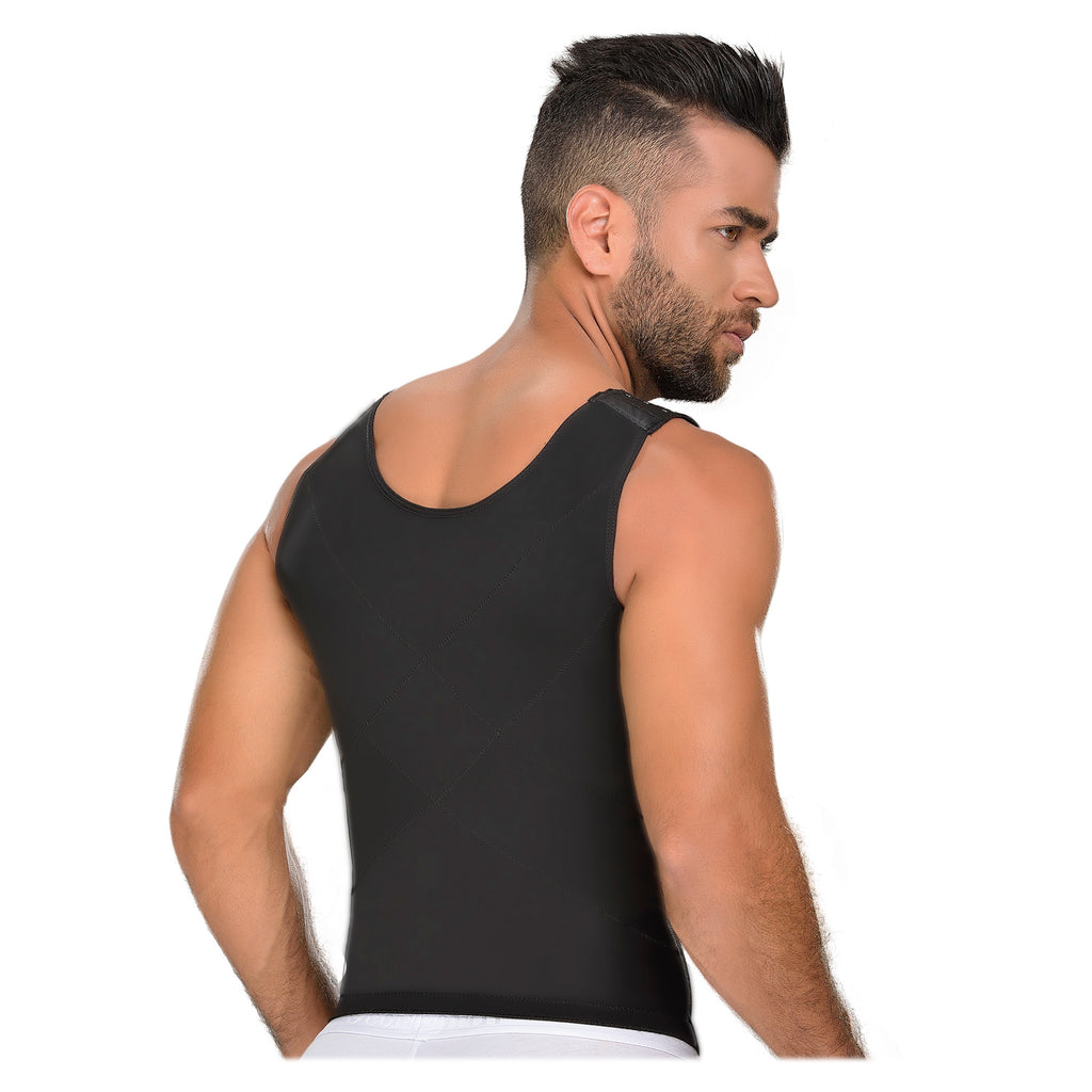 Faja Hombre Colombiana y Chaleco Corrector de Postura CH-0060 MyD