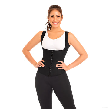 Ver Faja Deportiva Chaleco en Látex o Waist Trainer FL-0555 MyD Chile 