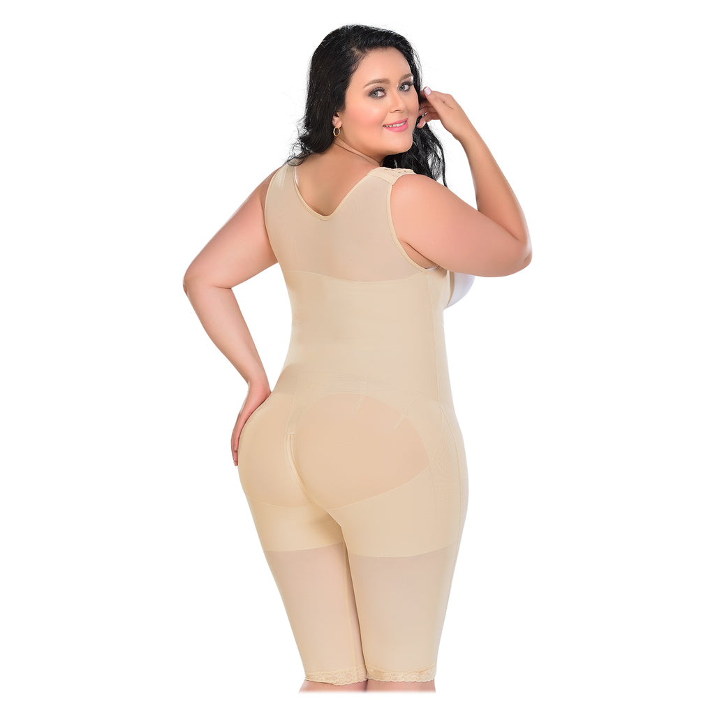 Faja Larga Colombiana 2 Hileras de Broches con Bretel Grueso F-0075 MyD