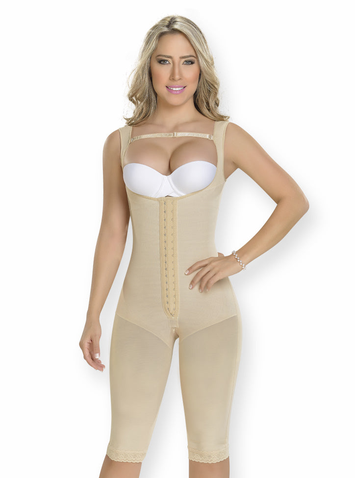 Faja Larga Colombiana 2 Hileras de Broches con Bretel Grueso F-0075 MyD