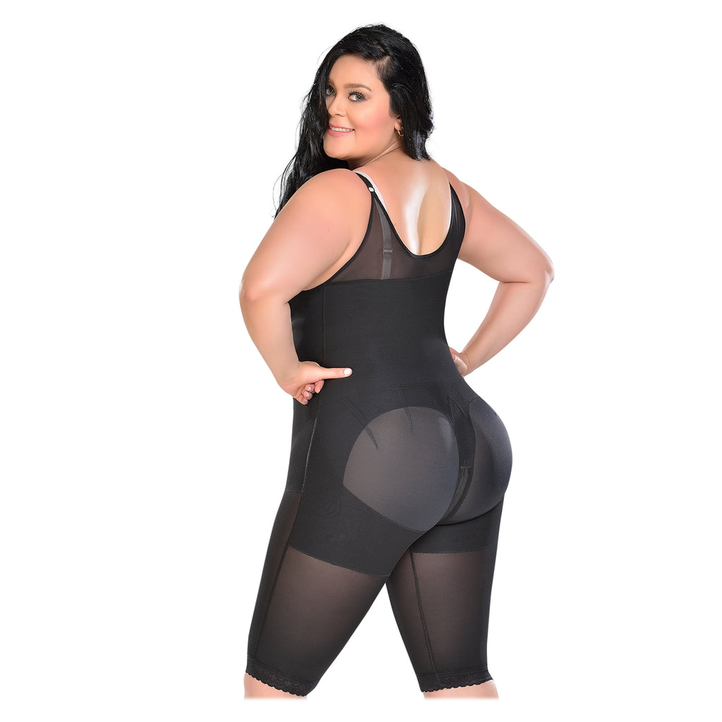 Faja Larga Colombiana 2 Hileras de Broches con Bretel Delgado F-0078 MyD