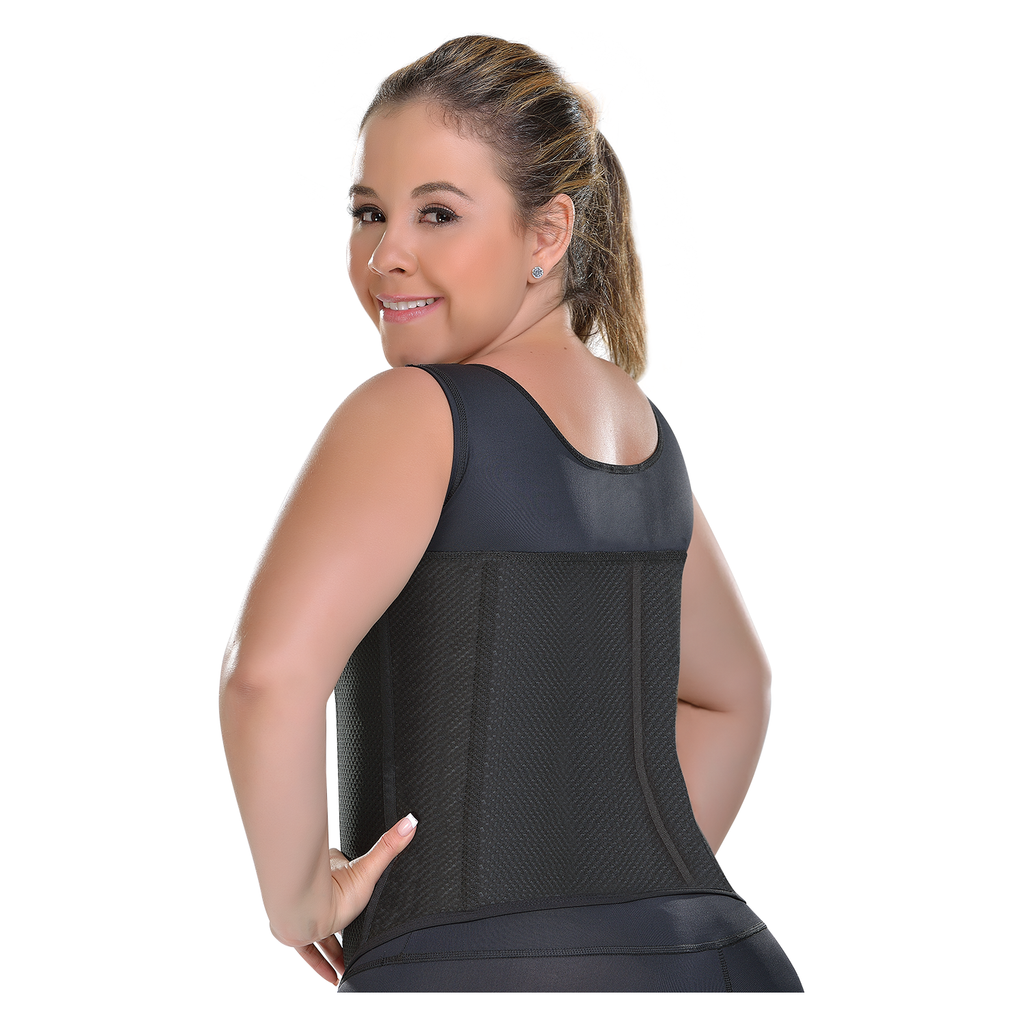 Faja Deportiva y Blusa en Látex o Waist Trainer FL-0550 MyD