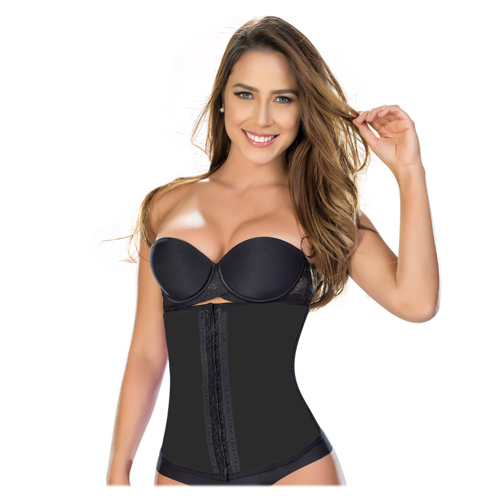 Versace Top Estilo Bustier De Látex | Negro | CR