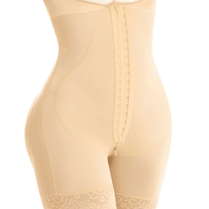 Faja Colombiana Media Pierna Con Refuerzo en Abdomen F-0269 MyD