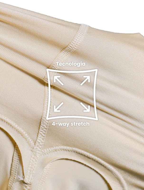 Faja Colombiana Media Pierna Con Refuerzo en Abdomen F-0269 MyD